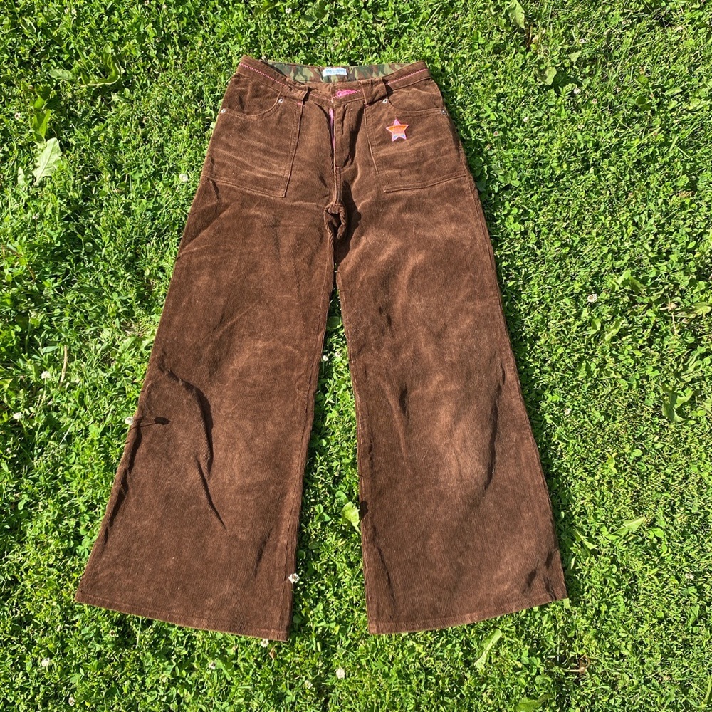 90s Vintage Daisy Lovers corduroy pants